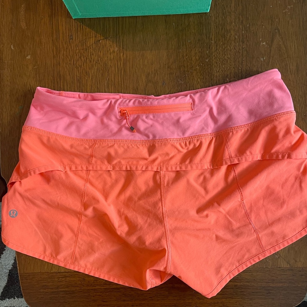 Lululemon Speed Shorts 2.5” Inseam